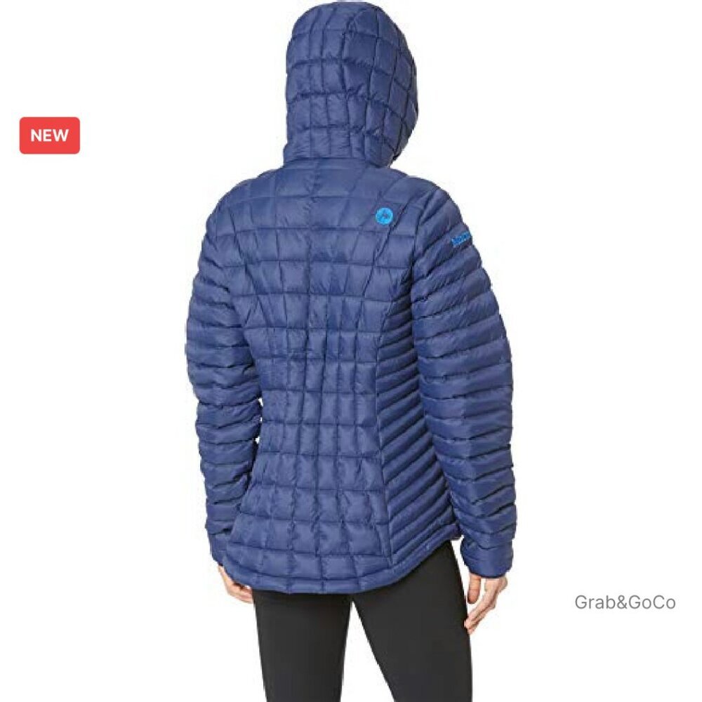 Lightweight Down-Alternative Puffer Jacket Hooded… - image 5